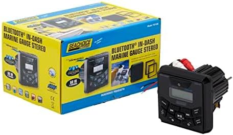 Miniatura 3 de SEACHOICE Estéreo marino Bluetooth en el tablero, indicador redondo, receptor
