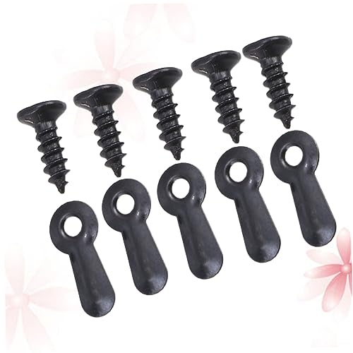 Image of 600pcs Picture Frame Hanger Kit Easy to Install Picture Hanging Hardware Screws Black Frame Hangers for Home Decor and Artwork