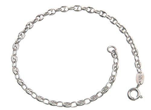 Massiccio 3,3 mm chicchi di caffè bracciale - vero...