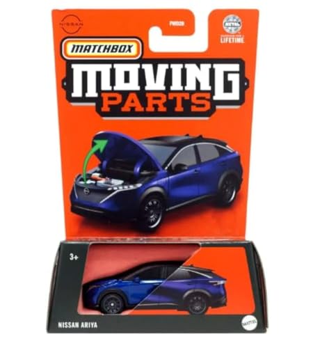 Matchbox Nissan Ariya modelo 1:64 azul miniatura 1