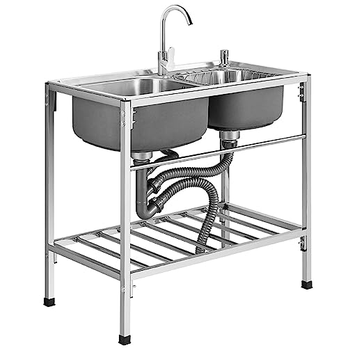 Generisch Generic 304 Edelstahl-Doppelspülbecken Küche