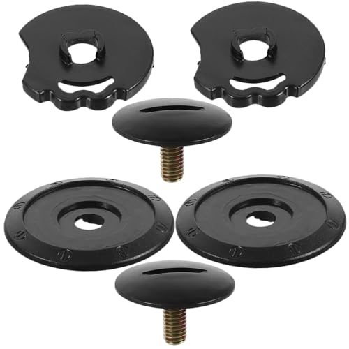 Mecanismo para casco de motocicleta Mipcase base negra de PC set de 6 piezas