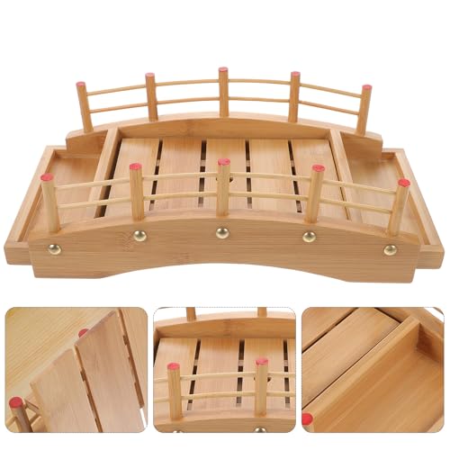 Bandeja pequeña para sushi Toyvian estilo japonés miniatura 7