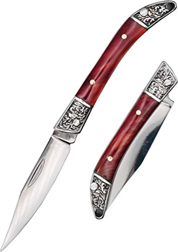 Carimee Mini Pocket Knife Multi-funtional Folding Beautiful Outdoor Knives Portable Keychain for Hunting