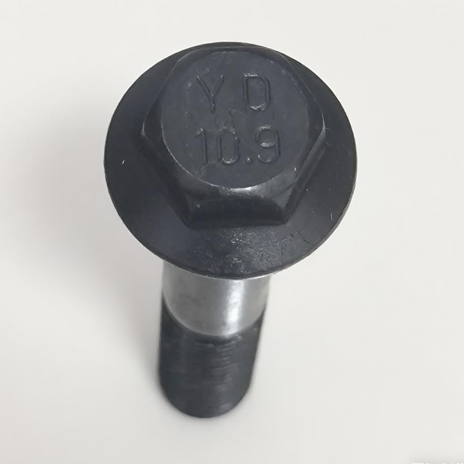 flanged Bolts for 7.3 Exhaust manifolds, Designed for Ford F-250 and F-350 Models with 7.3L Diesel Engines from 1994 to 2003. Sold as a 16-Piece Pack.