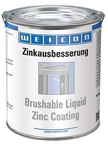 Weicon 15001750 Peinture zinc pour retouches 750 ml