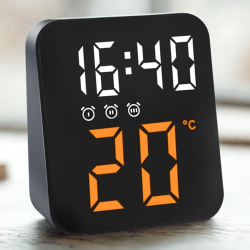 Relógio digital de mesa e parede