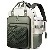 LOVEVOOK Laptop Backpack for Women, Water Resistant Travel Work Backpacks Purse Stylish Business Teacher Nurse Computer