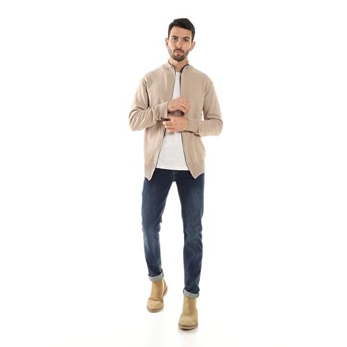 بلوفر رجالي من اندورا، موديل 34W23M4504, بيج, XXL، قطن