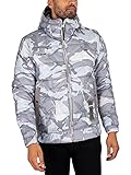 G-Star Raw Meefic Squared Quilted Hooded Jacke para Hombre, Multicolor (Cool Grey Woodland Camo D20126-C441-D436), XL