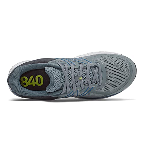 New Balance Men's M840LB5 Running Shoe, Ocean Grey/Oxygen Blue, 11 Wide
