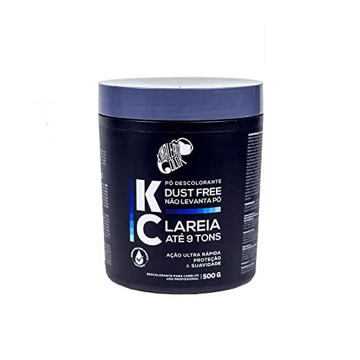 Pó Descolorante Kc Dust Free 9 Tons 500gr - Kamaleão Color