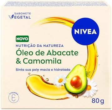NIVEA Sabonete Vegetal Nutrição Da Natureza Óleo de Abacate & Cam...