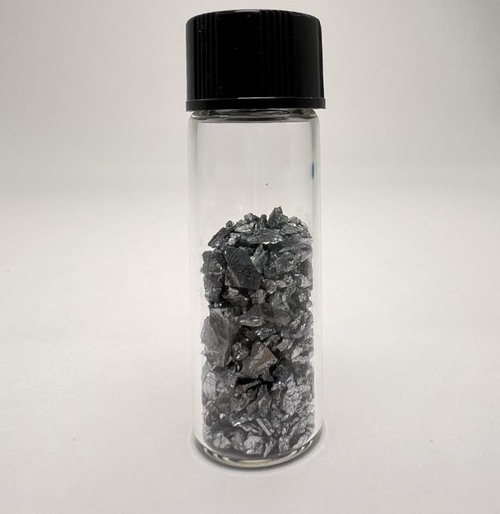 Chromium Metal Element Sample | 99.9%+ Pure 10 Grams | Chemistry, Experiments, and Collections