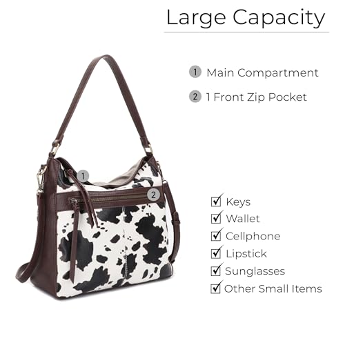 Image of JESSIE & JAMES | Dakota Top Handle Concealed Carry Hobo Purse with Adustable Shoulder Strap