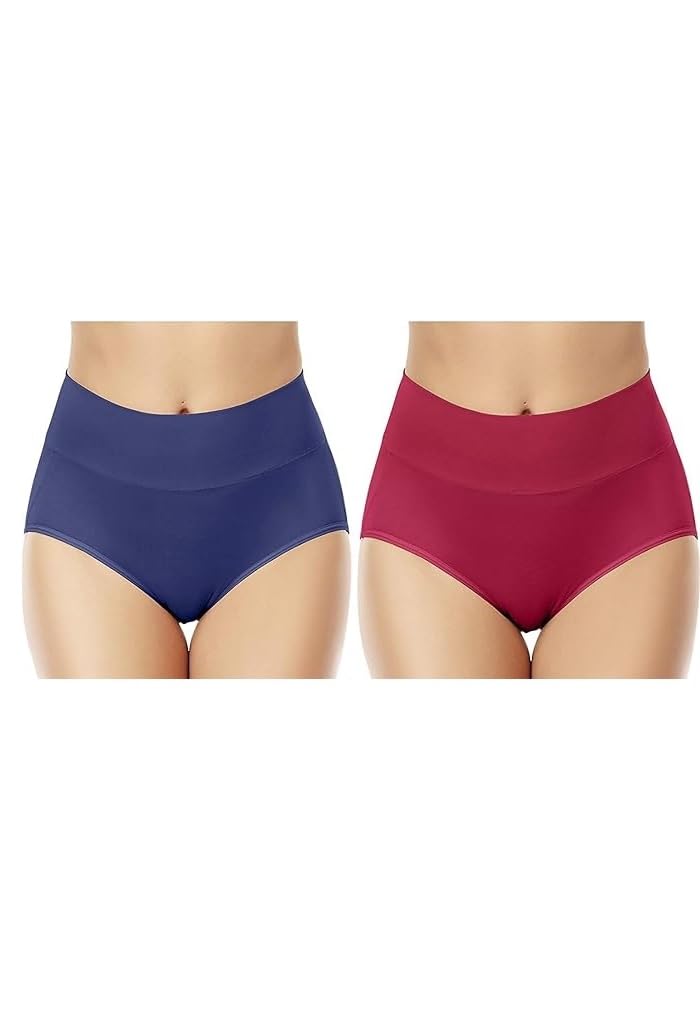 Cotton Plus Size Underwear Regular Full Coverage Innerwear Bikini Panty Set for Women and Teen Girls Hipster Brief for Daily Use-image-13