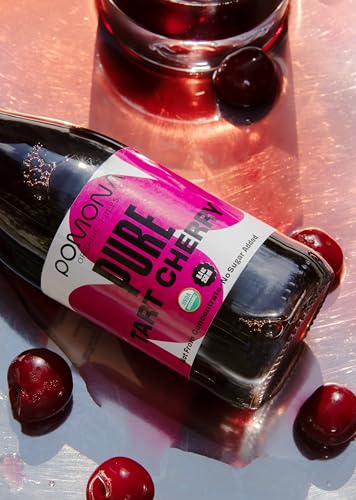 Pomona Organic Organic Pure Tart Cherry Juice 8.4 Ounce (Pack of 12) Organic Tart Cherry Juice