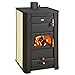 Produktbild Prity S3 W21 Holzofen für Zentralheizung, Festbrennstoffofen, 5,0 kg, Beige/Schwarz
