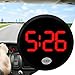 Car Dashboard Digital Clock - LED Electronic Clock | Car Vent Clocks Watch | Touch-Activated Automotive Night Watch | Creative Vehicle Dashboard Clock Stylish for Car Truck Dashboard