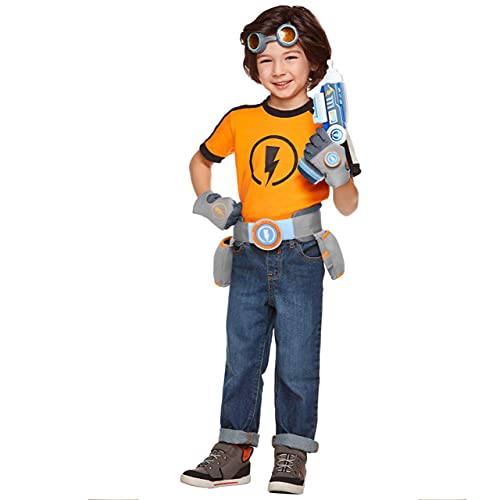 Spirit Halloween Rusty Rivets Toddler Kids Cosutme Dress Up (Rusty, 5T-6T)