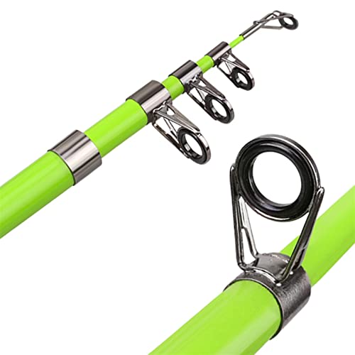 HVTKL Spinning Casting Hengel 1.5 m Koolstofvezel Telescopische Lokken Vissen Pole voor Karper Bas Forel Winter Ijs Hengel - Image 8