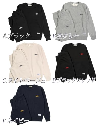 CAMPFREE スウェット上下セットアップ メンズ XL E.ネイビー