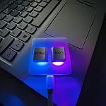 Newhui OSU Copy and Paste Keyboard with 2 Keys Mechanical Mini Keyboard with USB Interface and RGB Backlit, One-handed Keyboard, Macro Keyboard for Games or