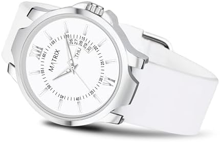 Matrix Antique 2.0 Day & Date Softest Silicone Strap Analog Watch for Men & Boys