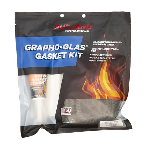 Rutland 96N-6 Grapho-Glas Rope Gasket Replacement Kit, 1/2-Inch by 7-Feet