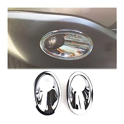 FGBQKP(小さな店) 車のフロントフォグライトランプカバープロテクタートリム日産キャシュカイ用デュアリス J10 2010 2011 2012 2013 自動車の付属品