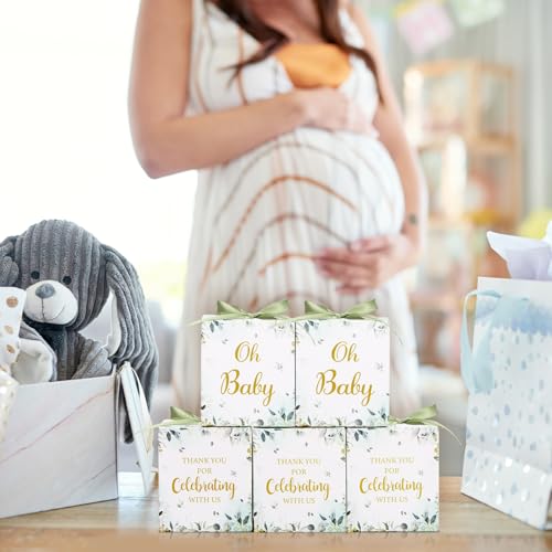 Conelist 6セット ベビーシャワー賞 ゲームプレーヤー ベビーシャワー 勝者 ゲストギフト キャンドル ラベンダーの香り ゲストギフト (ユーカリ) [4]