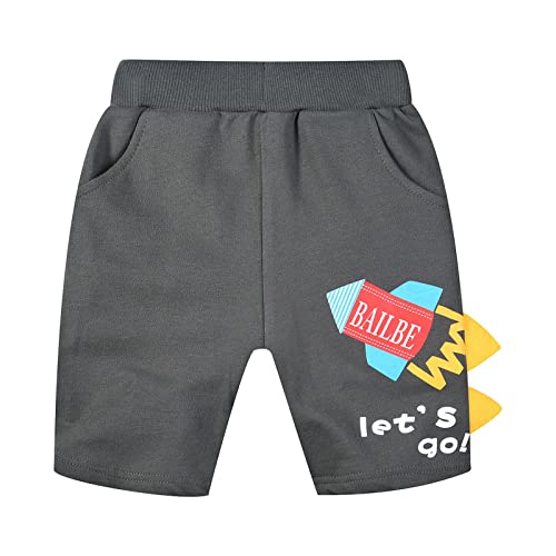 Shorts para meninos pequenos calças de desenho animado estampa de dinossauro shorts de verão calças