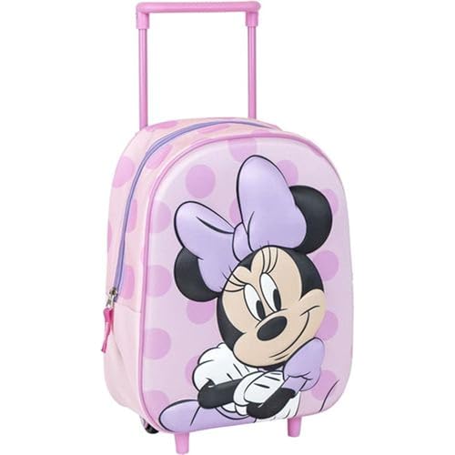 Sac à dos à roulettes Minnie Mouse original Disney...