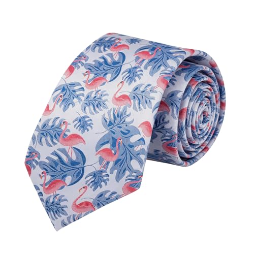 Image of Alizeal Mens 3.15'' Gradient Novelty Pattern Tie Set with Pocket Square Casual Color Tie Set
