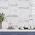 VEELIKE Marble Peel and Stick Backsplash for Kitchen Backsplash Tile Peel and Stick Waterproof Grey Wall Tiles for Bathroom Laundry Room 6 Sheets Renter Friendly Stick on Tile Stickers 12''x12''
