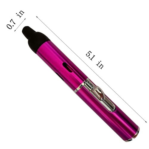 Encendedor recargable de butano color violeta miniatura 4