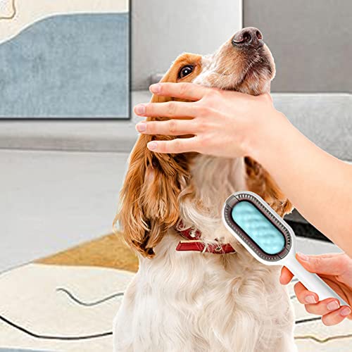 Escova pêlos cachorro, Pente depilação para cães, gatos, coelhos, Ferramenta limpeza cabelo para sub