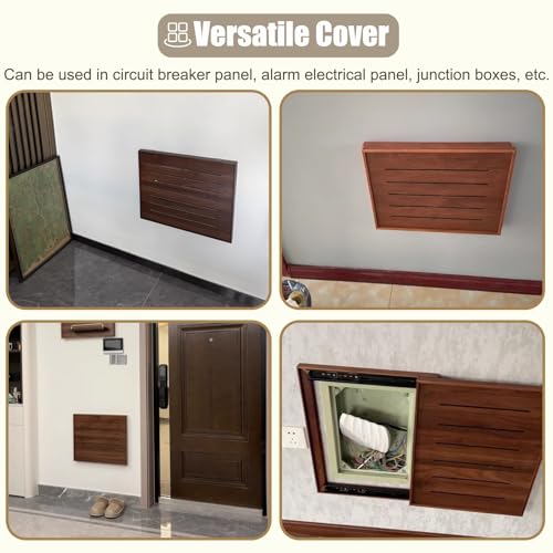 Veal Electric Panel Cover, Wall-Mounted Circuit Breaker Box Replacement, Customizable Fuse Box Cover for Enhanced Safety and Protection