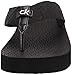 Calvin Klein Women's Meena Flip Flop, Black, 8
