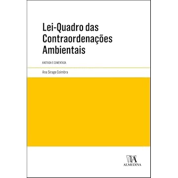 Capa do livro Lei-quadro das Contraordenações Ambientais: Anotada e Comentada
