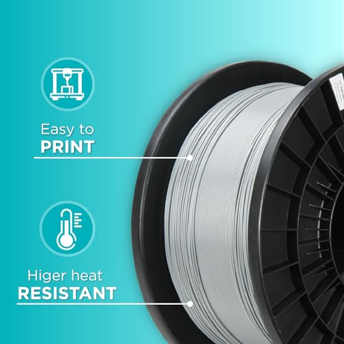 Image of Polymaker PETG Filament 1.75mm 5kg Grey 3D Printer Filament, PolyLite PETG 3D Printing Filament 1.75mm, Dimensional Accuracy + /- 0.03mm, Print with Most 3D Printers