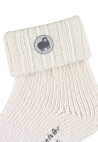 Sterntaler Unisex Baby Wolle Socken, Cremeweiß, 16 EU