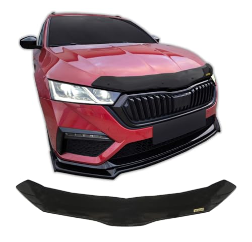 Déflecteur capot Skoda Octavia 4 anti gravillons assemblage facile