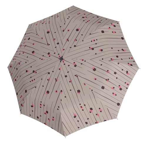 Knirps T.200 Parapluie Duomatic sable solide pour ne plus subir les tempêtes en ville