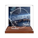 vitrine pour lego star wars Design parfait : cette vitrine est conçue sur mesure pour le modèle Le-go 75419 Death Star offrant une protection et une présentation optimales. Son intérieur spacieux de 85 x 35 x 75 cm s'adapte parfaitement à votre modèle