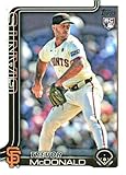 2025 Topps #357 Trevor McDonald San Francisco Rookie Baseball Card - Sportscard Superstore