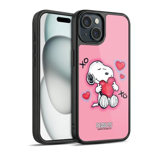 Peanuts coque iPhone 15 antichoc silicone gel renforcé Snoopy