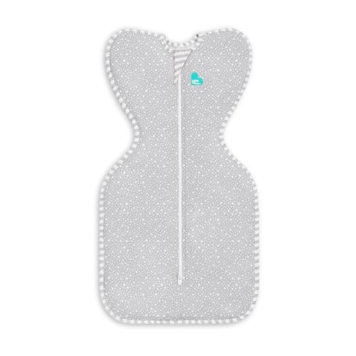 Image of Love to Dream Swaddle UP, Baby Sleep Sack, Self-Soothing Swaddles for Newborns, Improves Sleep, Snug Fit Helps Calm Startle Reflex, Newborn Essentials for Baby, 8-13 lbs, Gray Stardust