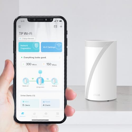 TP-Link WiFi 7 Deco BE85 Sistema Mesh BE19000Mbps, Canali 320 MHz, 2pz - 8