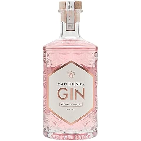 Manchester Raspberry Infused Gin 70cl Cover